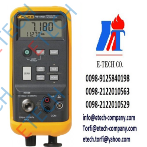 Fluke 718-100US Pressure Calibrator with Pressure Vacuum Pump, -12 to 100 PSI